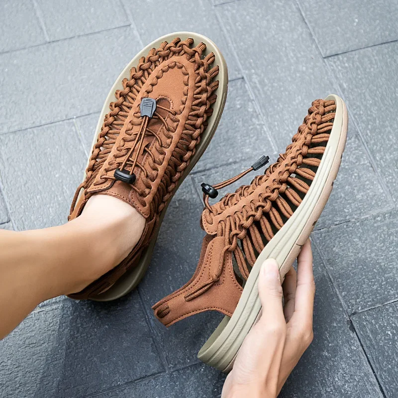 Ethnic Fashion Trends 2026 - 2026 Men's charms Sandals Summer New