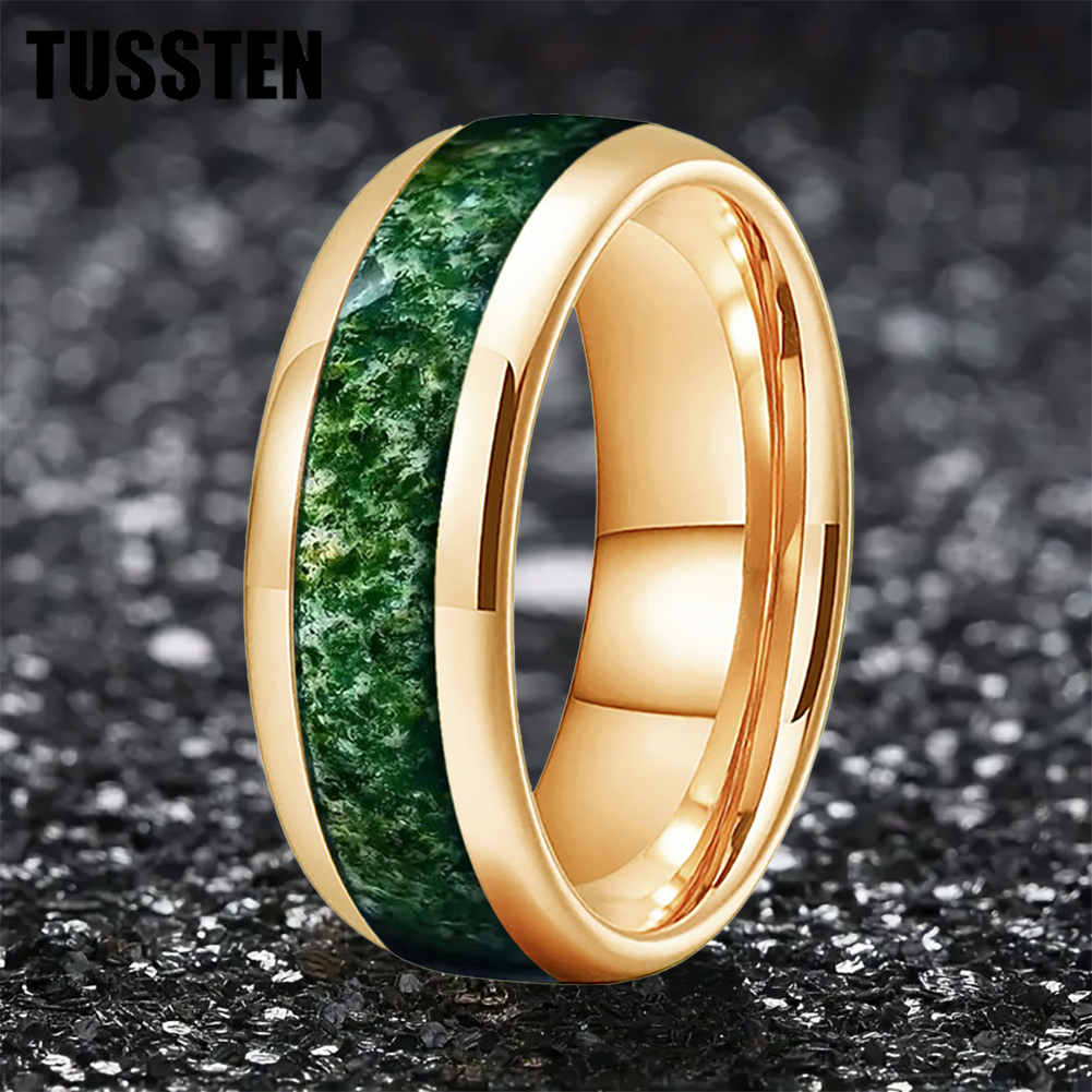 Ethnic Fashion Men - TUSSTEN 4/6/8MM Dome Edges Mens Womens
