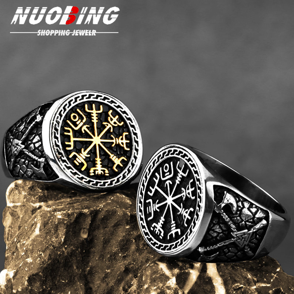 Vintage Viking Men Rings Stain - đánh giá và giá Ethnic Fashion Men