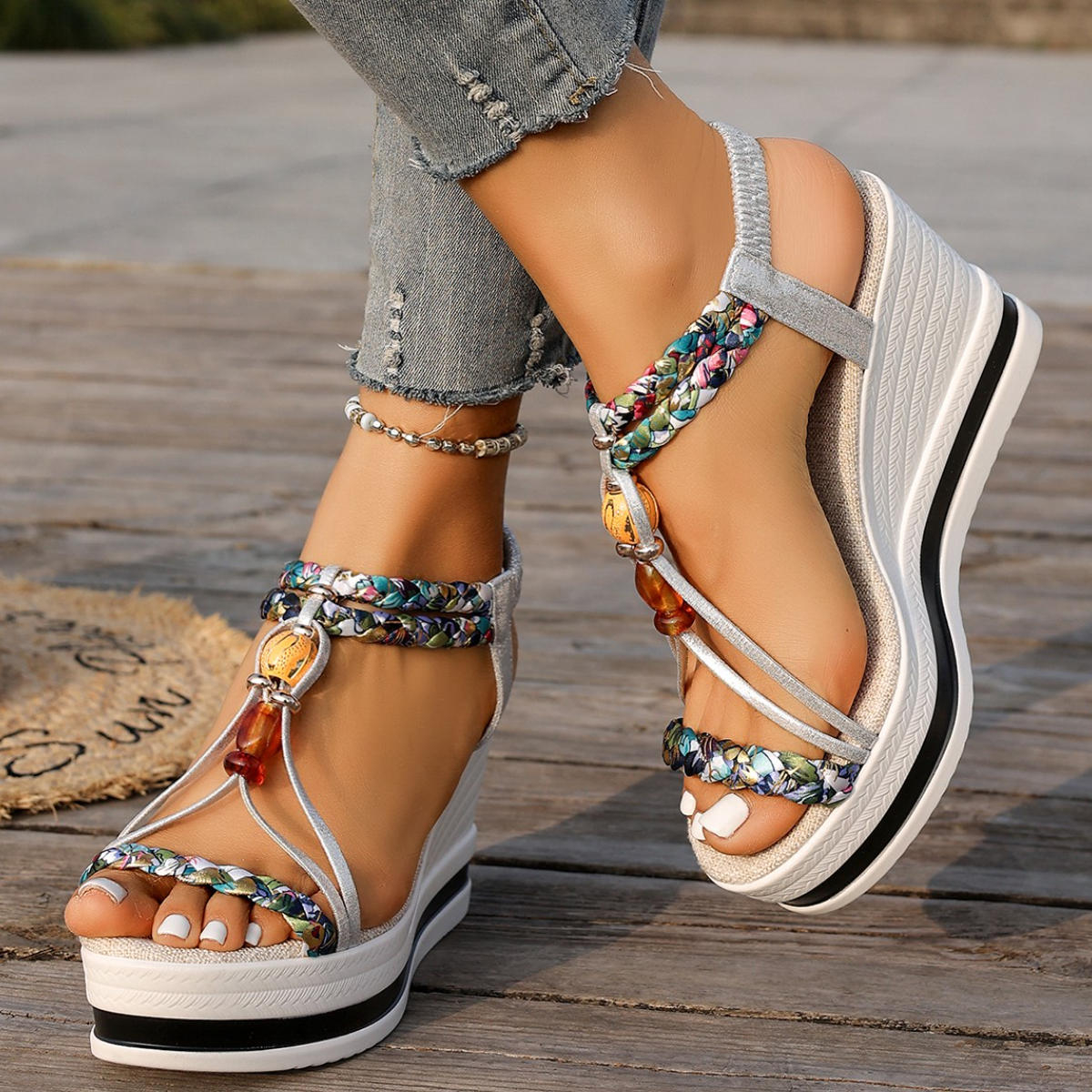 Women's Ethnic Chunky Platform - đánh giá và giá Ethnic Fashion Trends 2026
