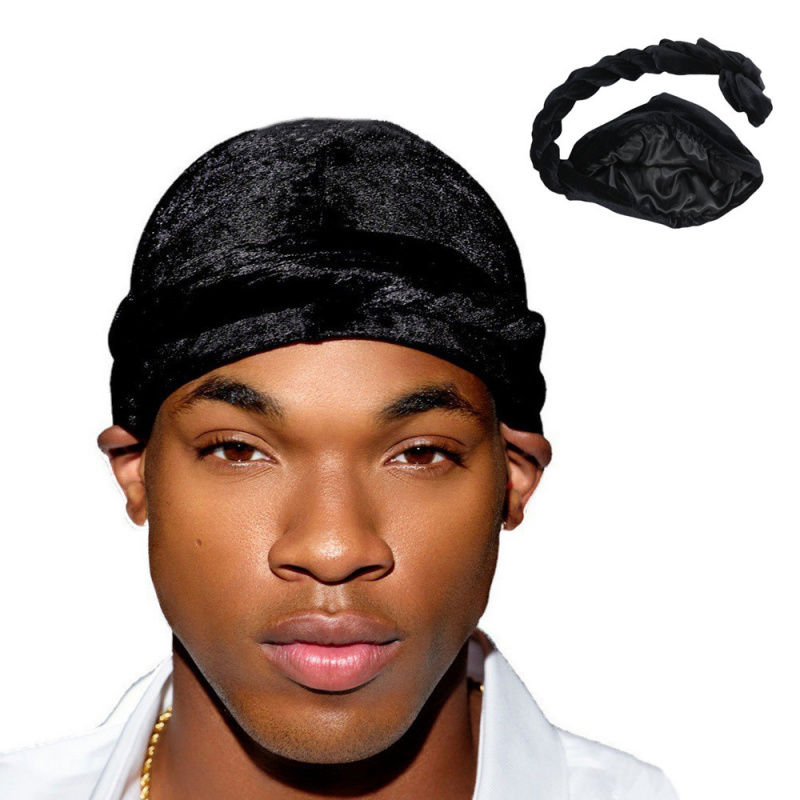 Solid Color Men's Velvet Head  - đánh giá và giá Ethnic Fashion Men