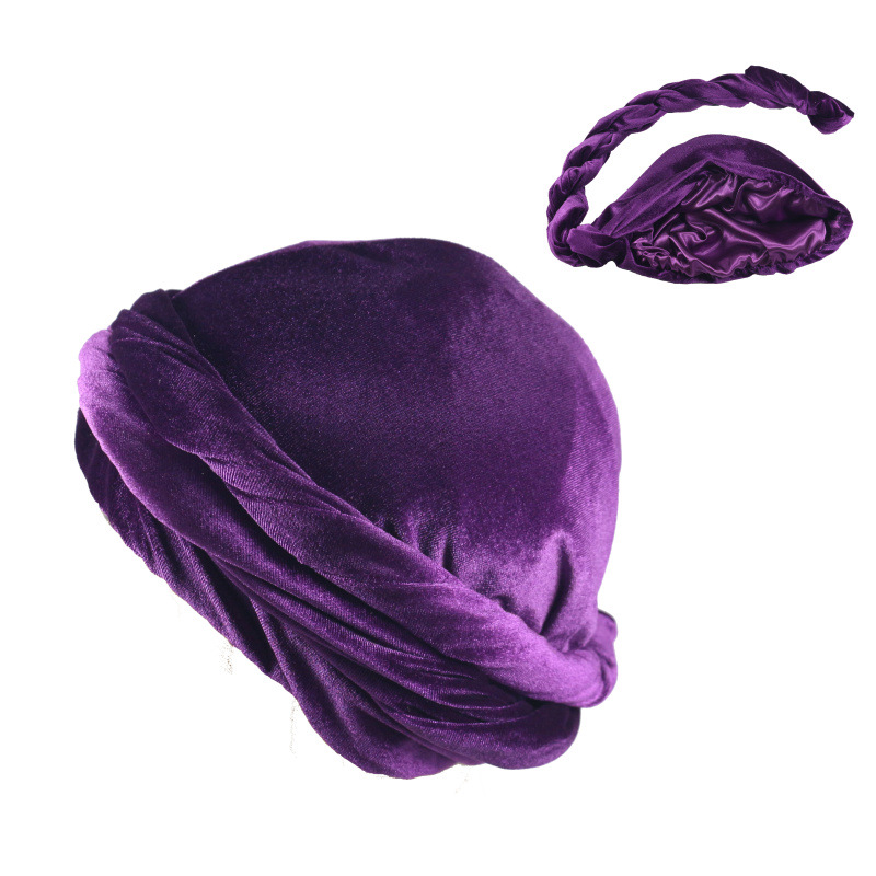 Solid Color Men's Velvet Head  - đánh giá và giá Ethnic Fashion Men