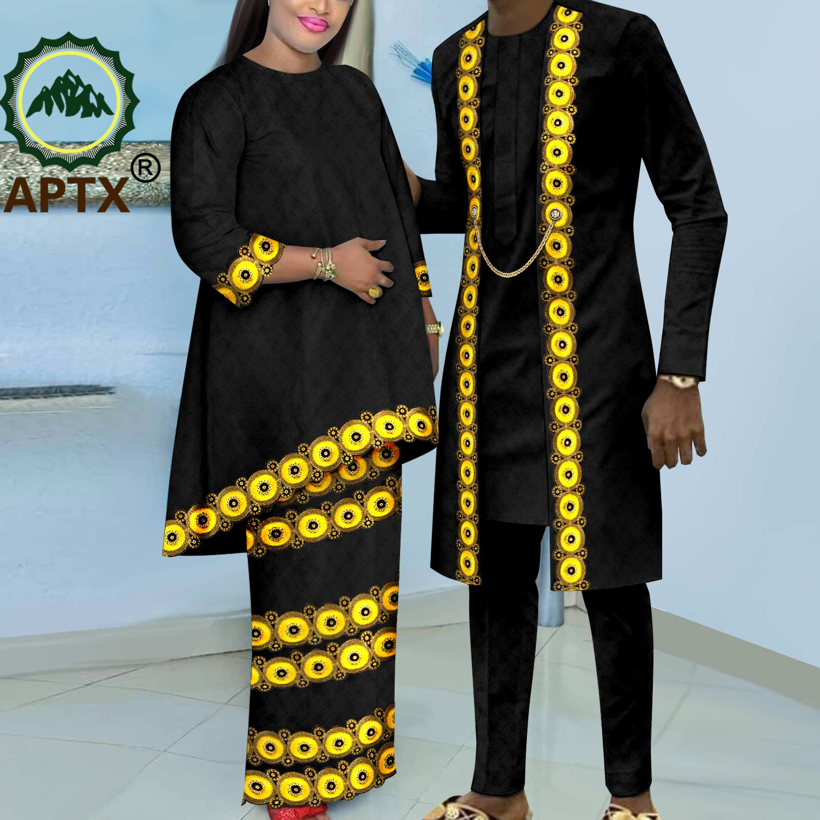 African Couple Clothes Women B - đánh giá và giá Boubou Men Africa