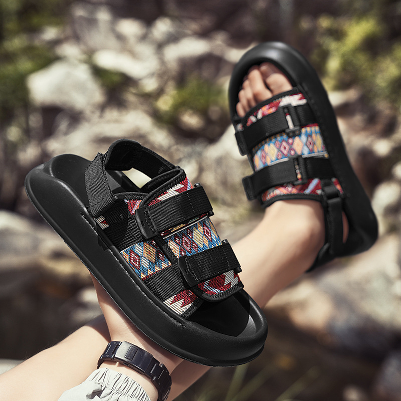 Sandals 2025 Summer Thick Bott - đánh giá và giá Ethnic Wear Men'S Fashion