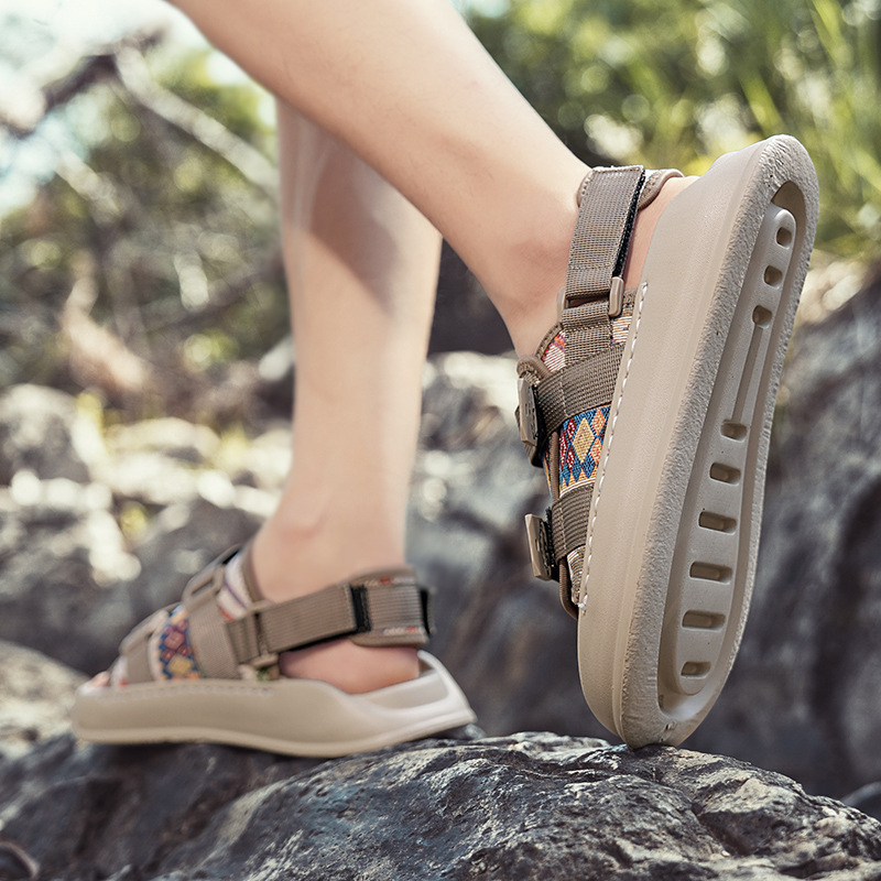 Sandals 2025 Summer Thick Bott - đánh giá và giá Ethnic Wear Men'S Fashion
