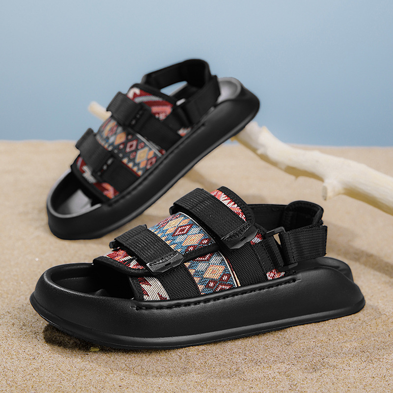 Sandals 2025 Summer Thick Bott - đánh giá và giá Ethnic Wear Men'S Fashion