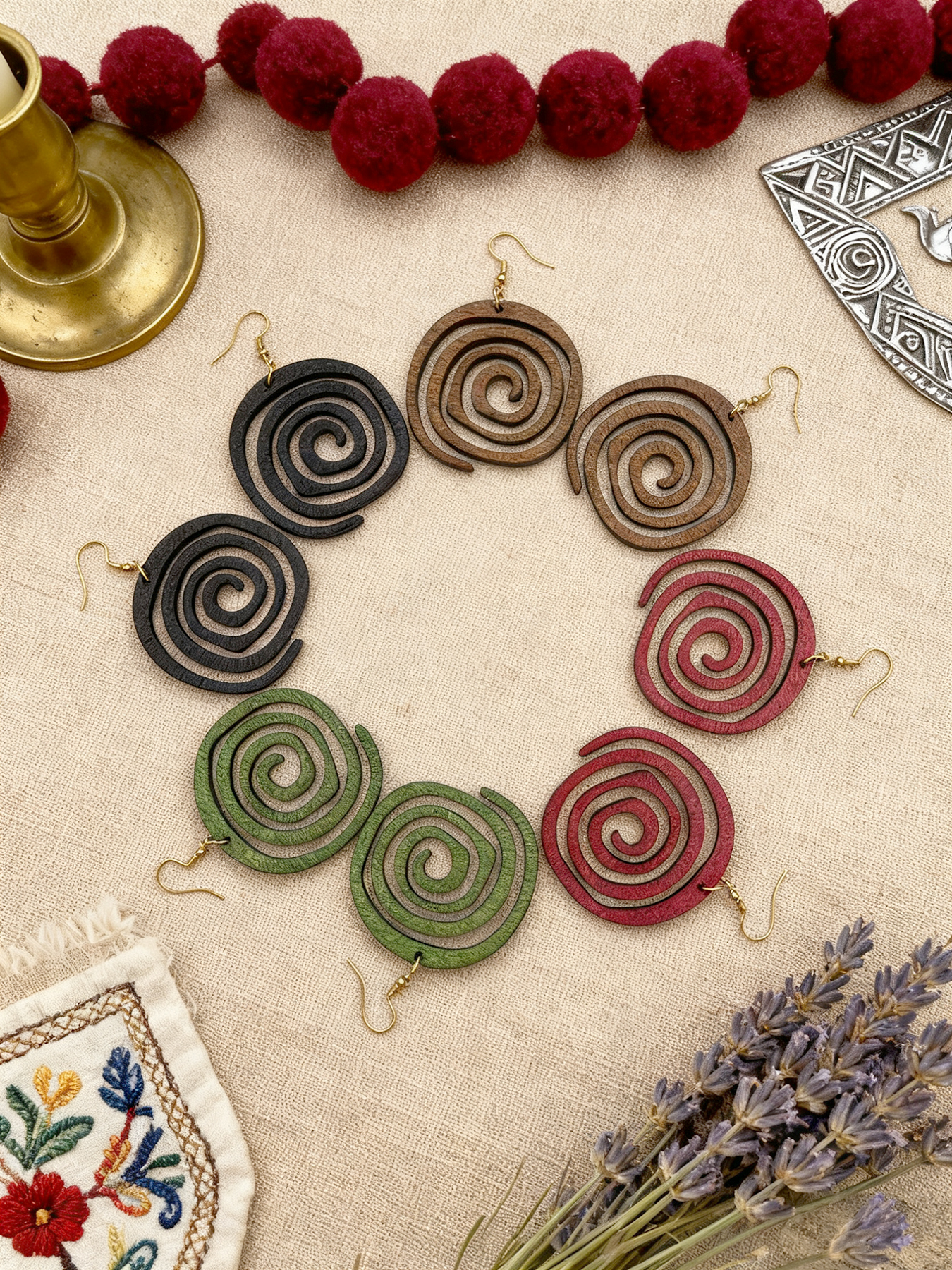 4 Pairs/Set of Vintage-Style W - đánh giá và giá Ethnic Wear In Fashion