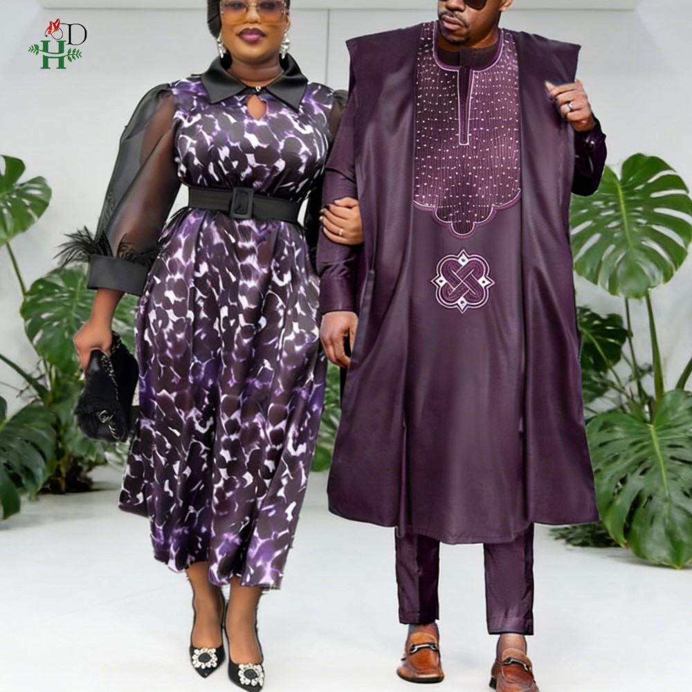 2026 African Couple Matching C - đánh giá và giá Boubou Men Africa