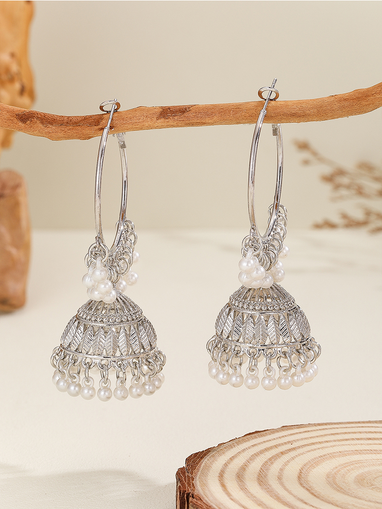 1 Pair of Fashionable Hoop Ear - đánh giá và giá Ethnic Wear In Fashion