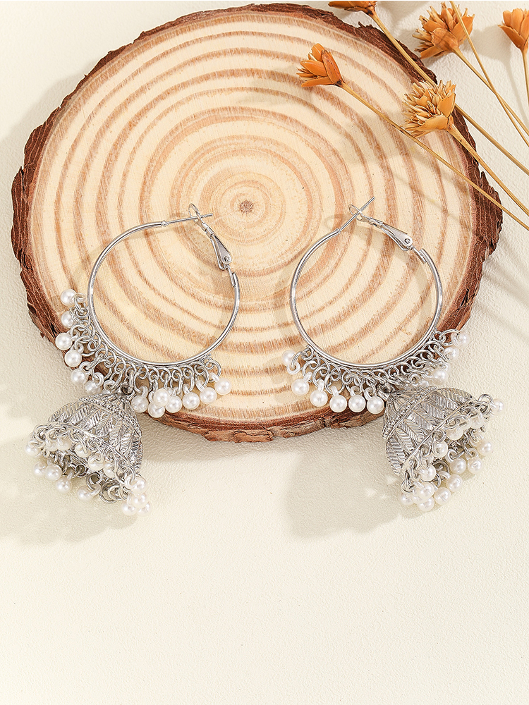 1 Pair of Fashionable Hoop Ear - đánh giá và giá Ethnic Wear In Fashion