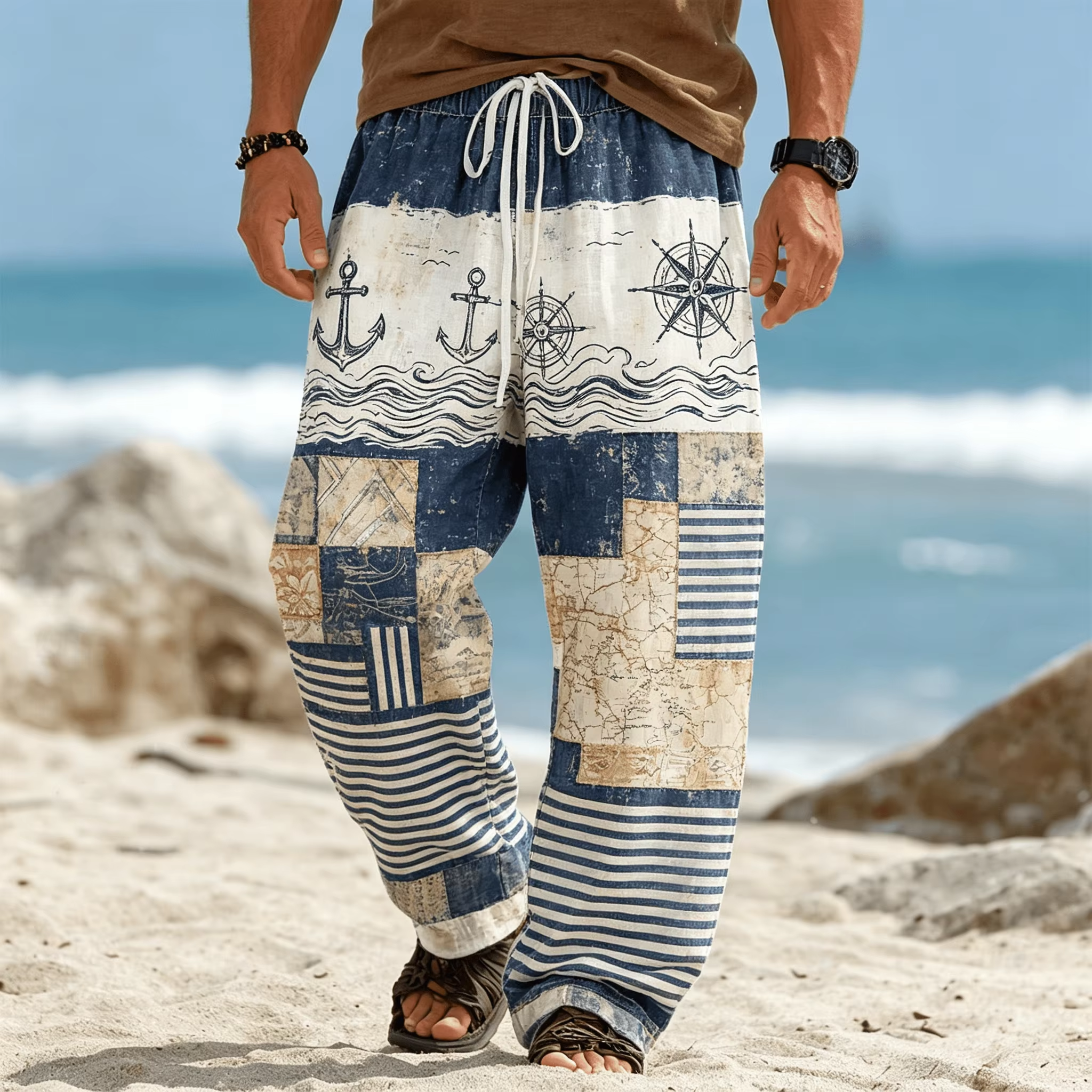 Summer Fashion New Bohemian Et - đánh giá và giá Ethnic Fashion Men