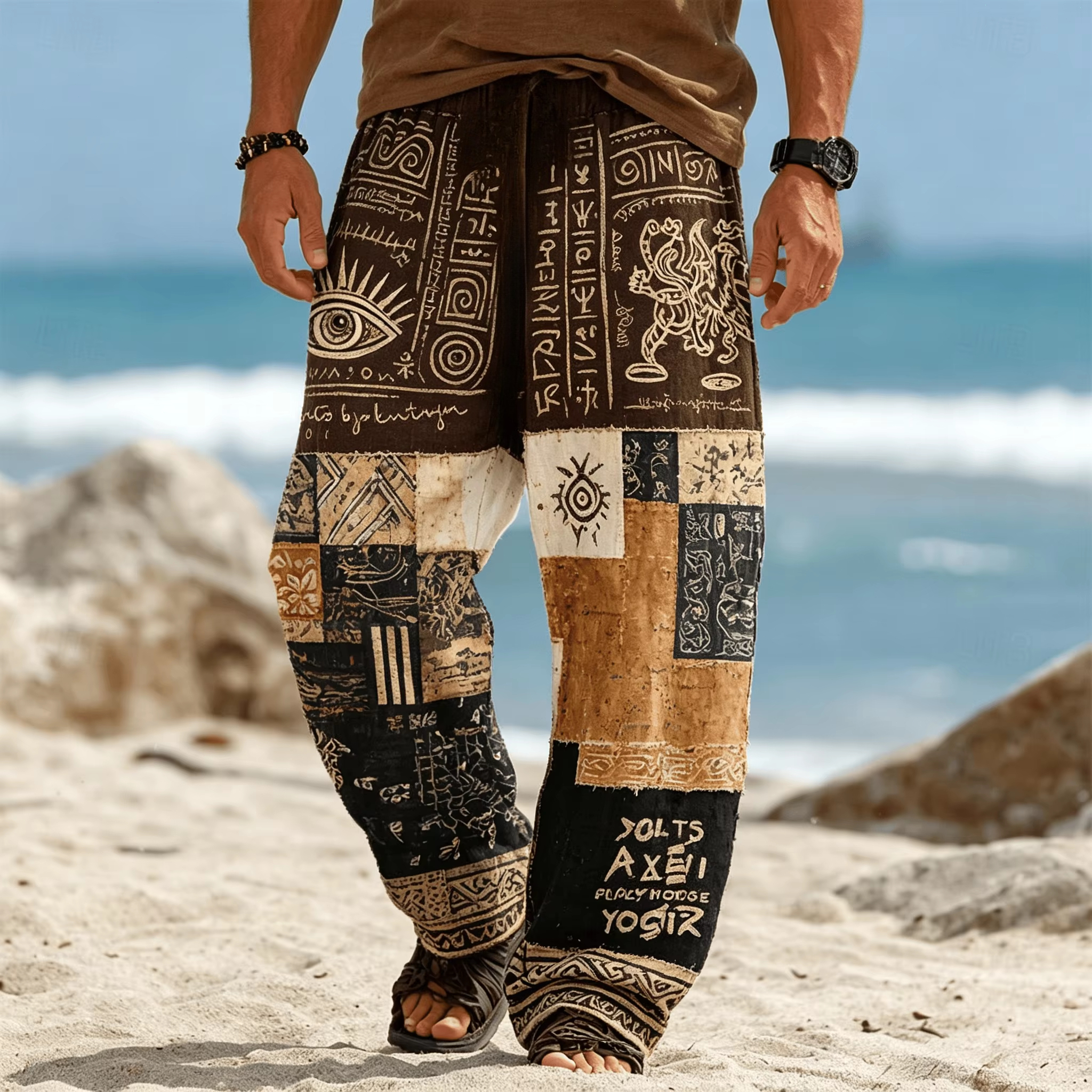 Summer Fashion New Bohemian Et - đánh giá và giá Ethnic Fashion Men
