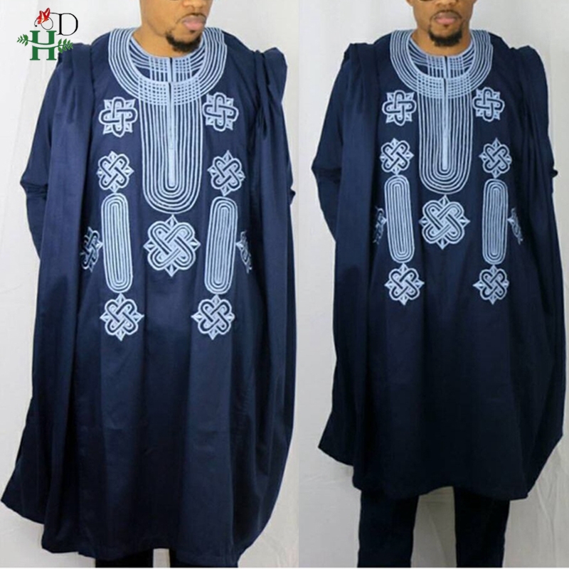 H&D African Suit For Men Robe  - đánh giá và giá Boubou Men Africa