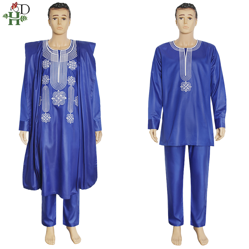 H&D African Suit For Men Robe  - đánh giá và giá Boubou Men Africa