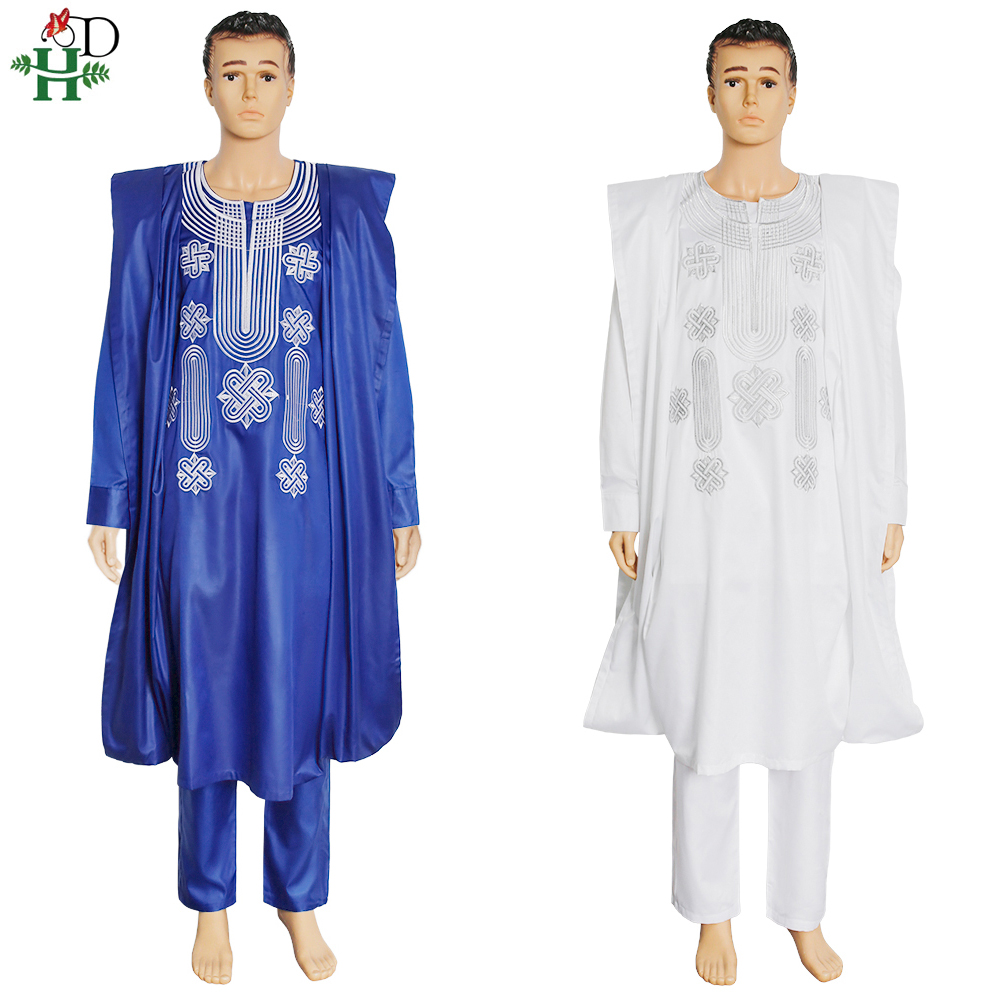 H&D African Suit For Men Robe  - đánh giá và giá Boubou Men Africa