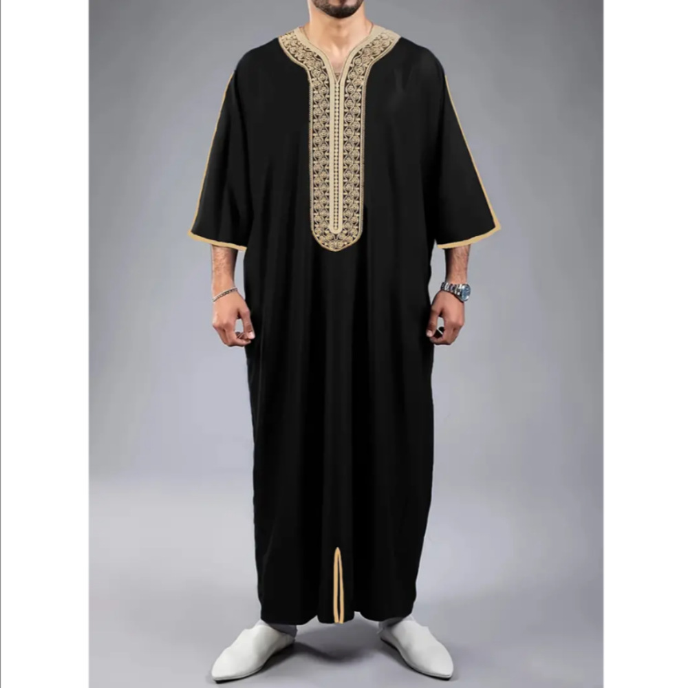 New 2025 Men's Long Sleeve Emb - đánh giá và giá Ethnic Wear In Fashion