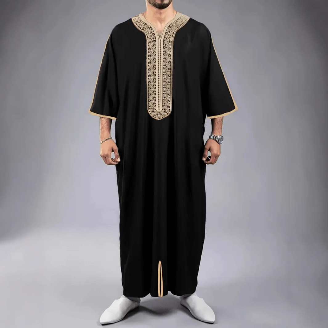 New 2025 Men's Long Sleeve Emb - đánh giá và giá Ethnic Wear In Fashion