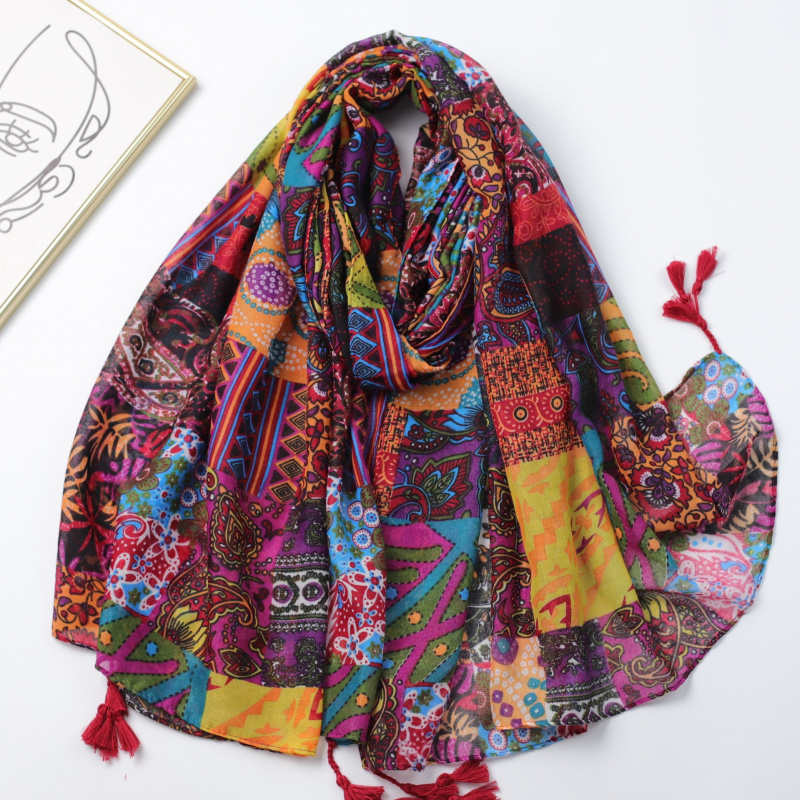 Ethnic Geometric Patchwork Bal - đánh giá và giá Ethnic Fashion Sale