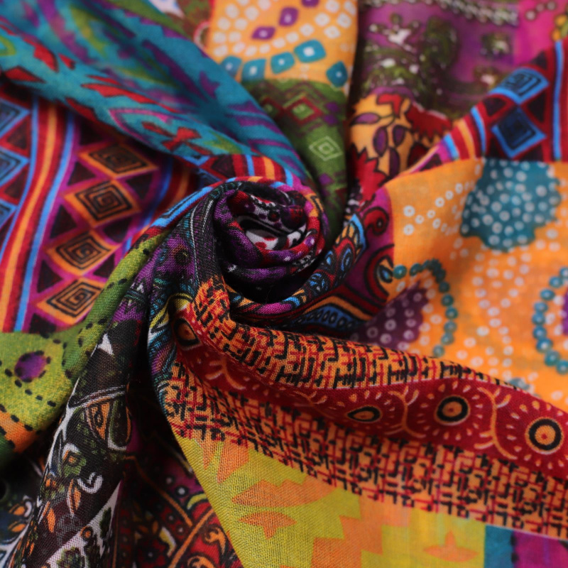 Ethnic Geometric Patchwork Bal - đánh giá và giá Ethnic Fashion Sale